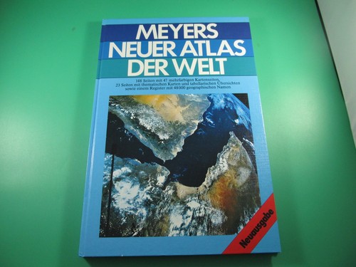 Meyers neuer atlas der welt - atlas,