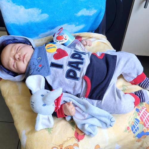 Reborn baby lebensecht 52cm - baby,