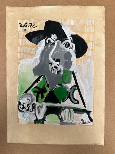 Pablo picasso zeichnung - pablo,