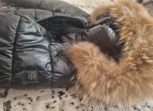 Winterjacke mit echter - winterjacke,