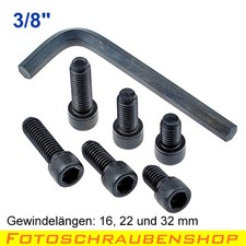 6er set fotoschrauben - 6er-set, 3/8“-fotoschrauben