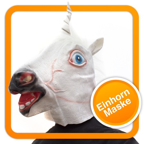 Einhorn maske pferdemaske - maske,