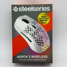 SteelSeries Aerox 3 Wireless Gaming Maus - Ghost -