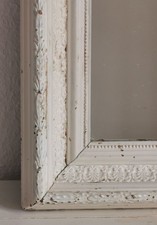 Sehr alter Kaminspiegel aus Frankreich Originalzustand Shabby French JDL 