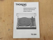 Thorens TD 280 Gebrauchsspuren