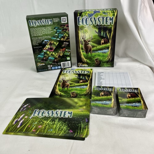 Ecosystem card game genius - card,