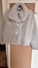 Damen Felljacke Fake Fur Farbe