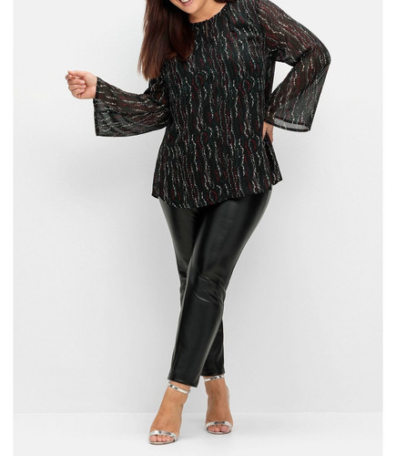 Sheego tunika chiffon - tunika,