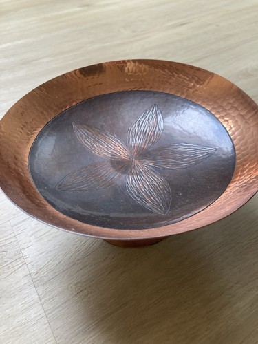 Runde kupferschale mit - kupferschale,