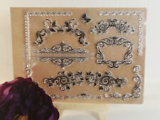 Clear Stamps/Silikonstempel - Ornamente/Bordüren - Scrapbooking, Journal..