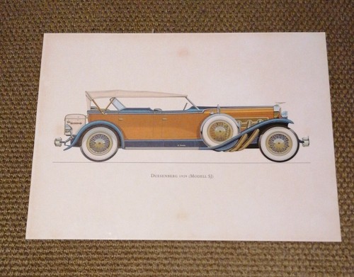 Kunstdruck original duesenberg - original,