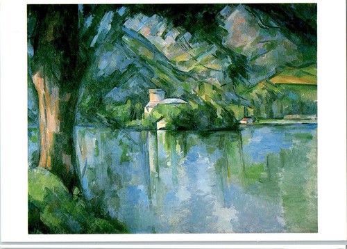Lac annecy paul cezanne - d'annecy,,