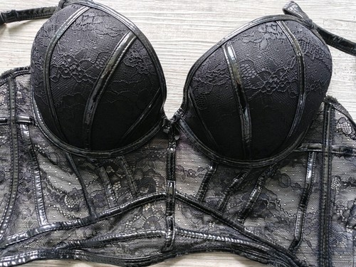 Gothic goth nieten 75 - bh, bh