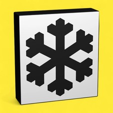 Sinnbild Schnee- oder