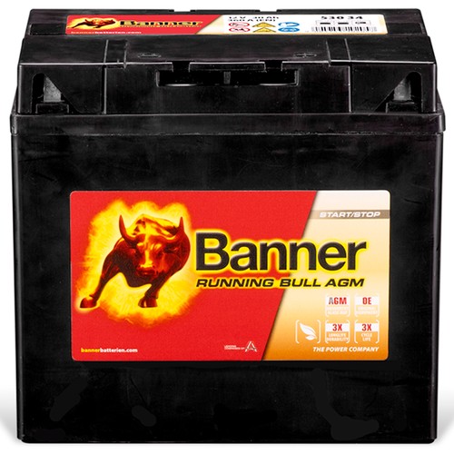 Banner 53034 running bull - running, agm