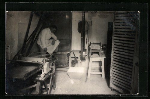 Foto bäcker seiner - in,
