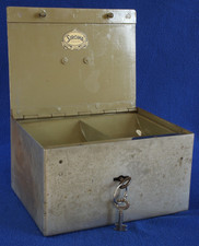 SIROMA Tresor Kleingeld Safe mit 2 Schlüsseln