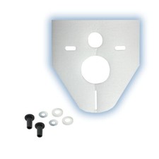 Schallschutzset für Wand WC