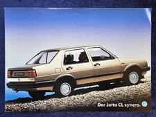 VW Jetta CL Syncro Prospekt