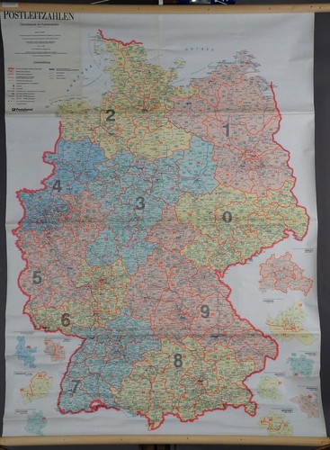 Wandkarte rollbild uebersicht - wandkarte,