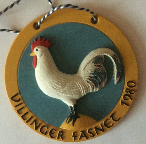 Fasnetabzeichen villingen 1980 - villingen,