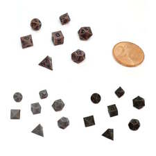Mini 7er Set Metall-Würfel