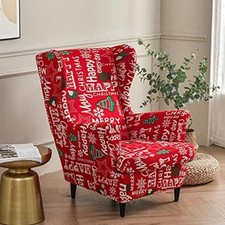 2 Teilig Ohrensessel Überzug