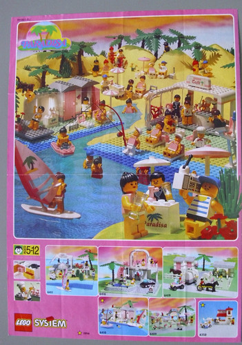 Lego werbeprospekt flyer - , /