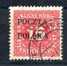 Polen 1919 Fischer  Porto Nr