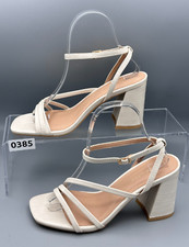 New Look Sandalen Damen Sommerschuhe Sandalette offene Schuhe Gr. EU 38 weis#385