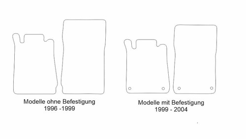 Velours auto fussmatten für - auto,