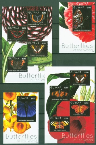 Guyana 2012 schmetterlinge - 2012,
