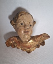 Barocker Puttenkopf Engel Holz