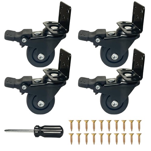 4er set möbelrollen tpr 50mm - 4er,