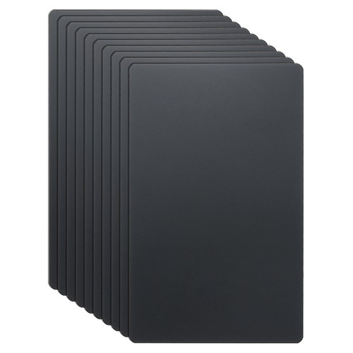 10stk metall visitenkarten - metall,