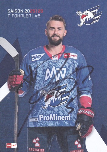 Autogrammkarte tobias fohrler - autogrammkarte,