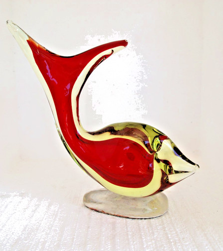Murano glasfisch sommerso - sommerso,