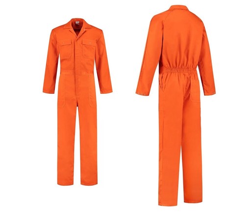 Overall kombi orange - orange, größe