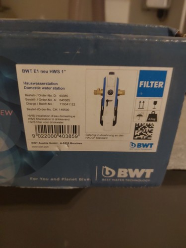 Bwt einhebelfilter - bwt,