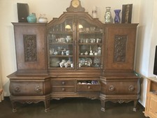 Antiker wohnzimmerschrank - antiker,