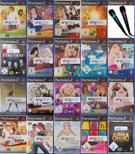 PS2 - Playstation ► SingStar Spiel nach Wahl - orig. SingStar Mikrofone u.v.m ◄