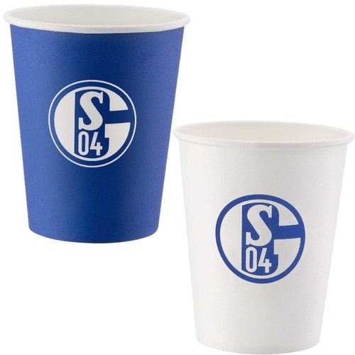Schalke pappbecher 10er - schalke, 04