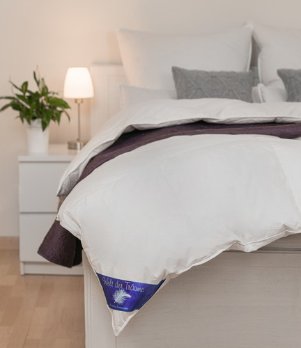 100 natur steppbett decke - 100%,
