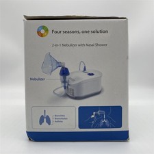 Omron X102 Total 2-in-1-Vernebler mit Nasendusche – Inhalationsgerät für zu Haus