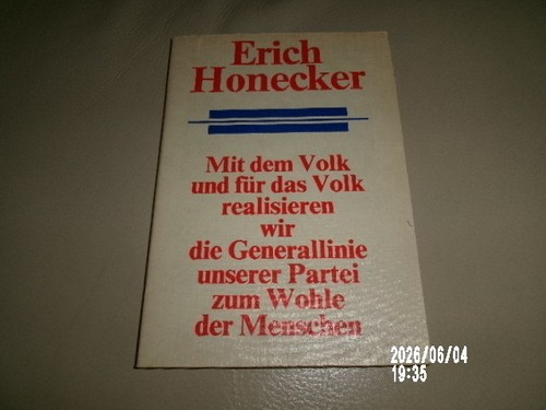 Erich honecker mit - erich, dem