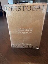 Cristobal Balenciaga Eau de Parfum 100 ml -Rarität originalverpackt