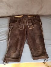 original Angermaier Kniebund  Lederhose Tracht Oktoberfest Gr.25