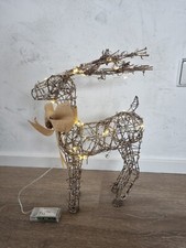 Weihnachten Fenster Dekoration Reh Led Lichter Draht Figur Elch Lichterkette