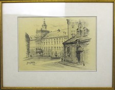 Bleistiftzeichnung, Franz