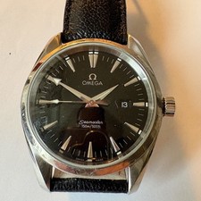 OMEGA SEAMASTER AQUA TERRA QUARTZ HERREN UHR STAHL 35MM